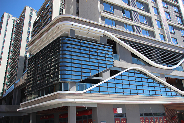 新希望集團(tuán)昆明樓盤室外鋁單板裝飾工程項(xiàng)目