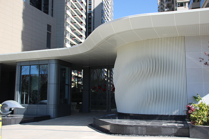 新希望集團(tuán)昆明樓盤室外鋁單板裝飾工程項(xiàng)目