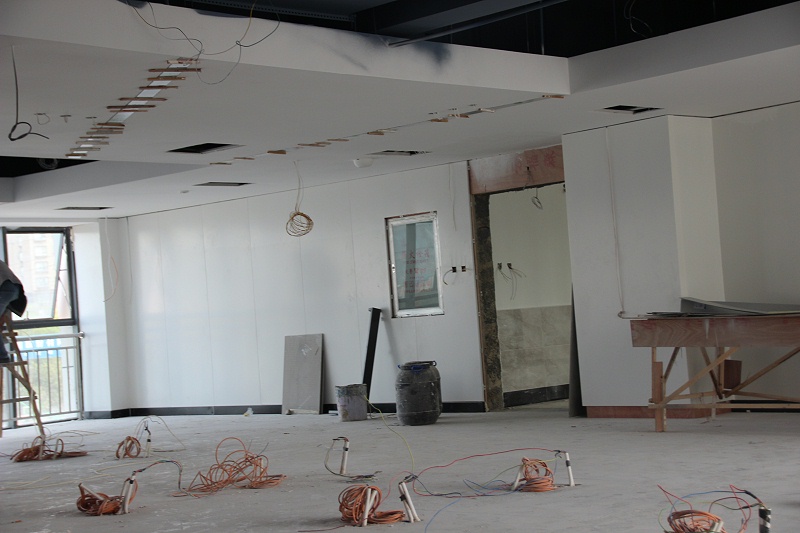 云南鋁單板施工現場