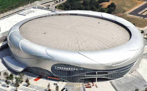 國昆鋁單板廠家案例|廣州國際體育演藝中心